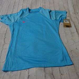 Nike blue size M dri-fit womens top